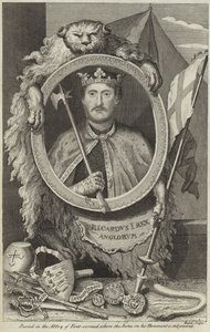 I. Richárd angol portréja alkotó: English School