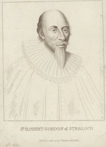 Straloch Robert Gordon portréja alkotó: English School