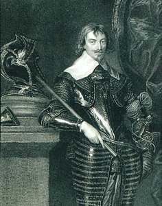 Robert Rich (1587-1658), Warwick 2. grófjának portréja, a „Lodge