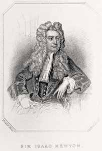 Sir Isaac Newton portréja, 1835 alkotó: English School