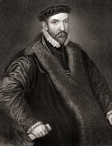 Sir Nicholas Bacon (1510-1579) portréja a Lodges British Portraits-ból, 1823
