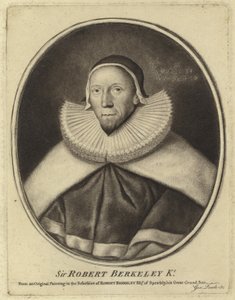 Sir Robert Berkeley portréja alkotó: English School