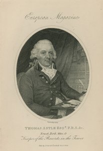 Thomas Astle portréja alkotó: English School