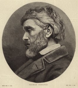Thomas Carlyle portréja alkotó: English School