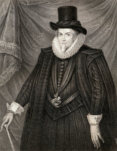 Thomas Cecil, Exeter 1. grófjának portréja a Lodges British Portraits-tól, 1823