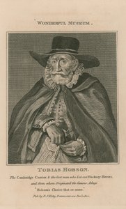 Tobias Hobson portréja alkotó: English School