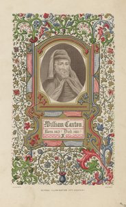 William Caxton portréja alkotó: English School