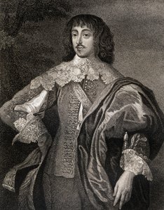 William Villiers (1613-43) Grandison vikomt portréja, a Lodges British Portraits-tól, 1823 alkotó: English School
