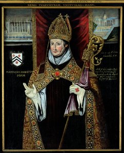 Wykehami Vilmos (1325-1404) portréja alkotó: English School
