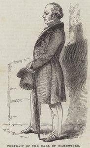 Hardwicke grófjának portréja alkotó: English School