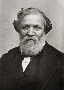 Robert Browning angol költő portréja (1812-89) alkotó: English School