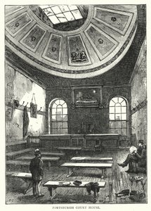 Portsburgh Court House (metszet) alkotó: English School