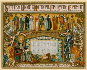 A Scottish Union & National Insurance Company plakátja