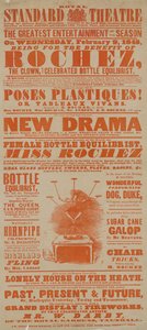 A Royal Standard Theatre plakátja, 1848. február 9