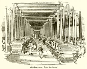 Power-Looms: Pamut gyártás alkotó: English School