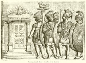 Pretorianus gárdák alkotó: English School