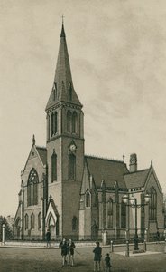 Presbiteriánus templom, Ipswich (litográfia) alkotó: English School
