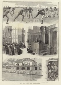 Albert Viktor herceg a Trinity College-ban, Cambridge-ben
