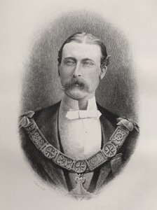 Arthur William Patrick herceg, Connaught és Strathearn hercege, C. Laurie metszete a „The History of Freemasonry, I. kötet”-ből, Thomas C. Jack kiadása, London, 1883 alkotó: English School
