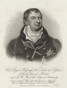 Frederick Augustus herceg, Sussex hercege alkotó: English School