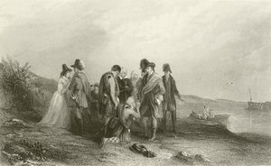 Károly Edward herceg búcsút vesz híveitől alkotó: English School