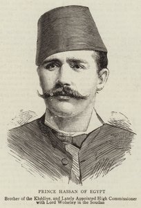 Hasszán egyiptomi herceg (metszet) alkotó: English School