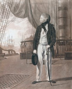 Vilmos Henrik herceg középhajósként Később IV. Vilmos király alkotó: English School