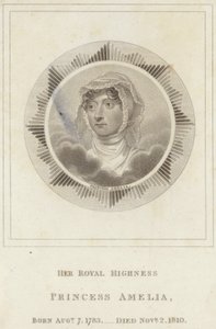 Amelia egyesült királyságbeli hercegnő alkotó: English School