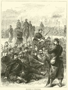Foglyok Belleville-ben, 1871. május alkotó: English School