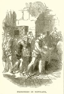 Foglyok Newgate-ben alkotó: English School