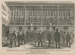 A futókeréknél dolgozó foglyok alkotó: English School