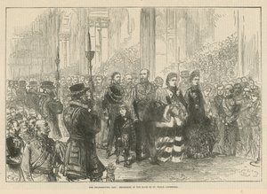 Körmenet a Szent Pál-székesegyház hajójában alkotó: English School