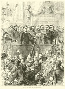A kommün kiáltványa, 1871. márc alkotó: English School