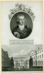 John Thornton professzor, az orvosi botanika nyilvános előadója alkotó: English School