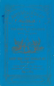 Vacsoraprogram a londoni Guildhallban, 1852. december 8-án alkotó: English School