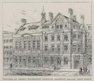 Javasolt St Brides Foundation Institute, Salisbury Square, Fleet Street alkotó: English School