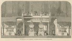 A Szent Pál-székesegyház kriptájának javítási javaslata alkotó: English School