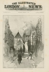 Az új monumentális kápolna javasolt helye alkotó: English School