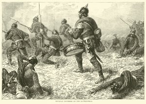 Porosz dobos a csatatéren, 1870. szeptember alkotó: English School