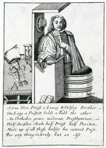 Szószéki szatíra, 1689 alkotó: English School