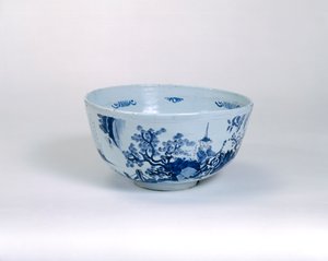 Lyukasztótál, valószínűleg Brislingtonban, 1675-1700 körül (ónmázas cserépedény) alkotó: English School