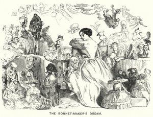 Punch karikatúra: (metszet) alkotó: English School