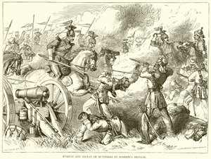 A lázadók üldözése és legyőzése – Robertss Brigade alkotó: English School