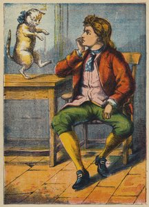 Puss vigasztalja a Miller fiát (színes litó) alkotó: English School