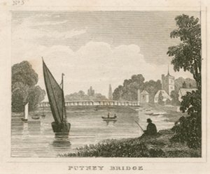Putney Bridge, London alkotó: English School