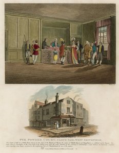 Pye Powder Court, Cloth Fair, West Smithfield alkotó: English School