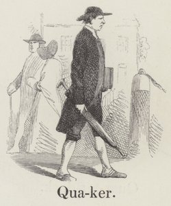 Quaker (metszet) alkotó: English School