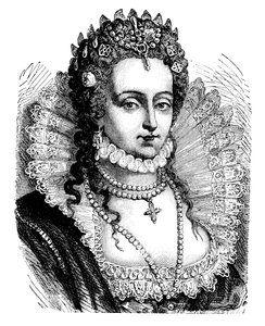 I. Erzsébet királynő (színes litó) alkotó: English School