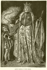 Izabella királynő páncéljában alkotó: English School