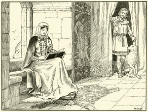 Margit királynő (tinta papíron) alkotó: English School